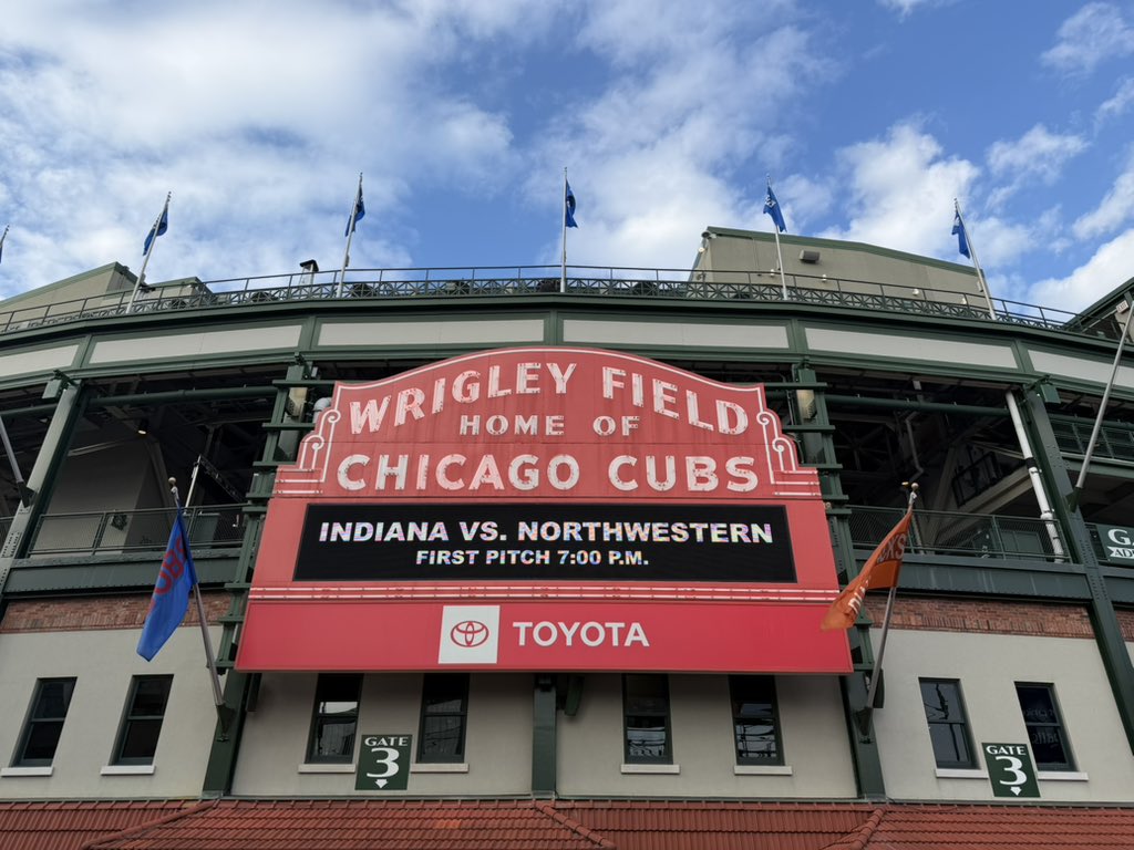 Indiana vs. Northwestern at Wrigley Field (Zach Horwitz)